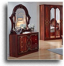 зеркало Рим R710, комод Рим R709. На фото - цвет пекан (орех) зеркало Рим R710, комод Рим R709. На фото - цвет пекан (орех)