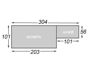 Размеры композиция DANZA № 10 размеры Данза №10