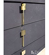 Комод Dana Dimare LUX DL2160 цвет DL2 графит длина 206 см Комод Dana Dimare LUX DL2160 цвет DL2 графит длина 206 см