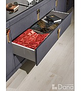 Комод Dana Dimare LUX DL2160 цвет DL2 графит длина 206 см Комод Dana Dimare LUX DL2160 цвет DL2 графит длина 206 см