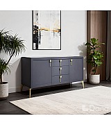 Комод Dana Dimare LUX DL2150 цвет DL2 графит длина 156 см Комод Dana Dimare LUX DL2150 цвет DL2 графит длина 156 см