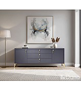 Комод Dana Dimare LUX DL2160 цвет DL2 графит длина 206 см Комод Dana Dimare LUX DL2160 цвет DL2 графит длина 206 см