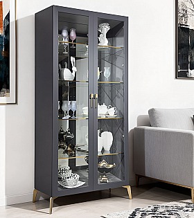 Витрина Dana Dimare LUX DL2310 цвет DL2 графит Витрина Dana Dimare LUX DL2310 цвет DL2 графит