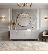 Комод Dana Dimare LUX DL5160 цвет DL5 серый длина 206 см Комод Dana Dimare LUX DL5160 цвет DL5 серый длина 206 см