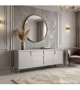 Комод Dana Dimare LUX DL5160 цвет DL5 серый длина 206 см Комод Dana Dimare LUX DL5160 цвет DL5 серый длина 206 см