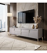 Тумба ТВ Dana Dimare LUX DL5180 цвет DL5 серый длина 206 см Тумба ТВ Dana Dimare LUX DL5180 цвет DL5 серый длина 206 см