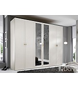 Шкаф платяной Dana Palmari P0590 цвет 0 белый 6-ти дверный с зеркалами Шкаф платяной Dana Palmari P0590 цвет 0 белый 6-ти дверный с зеркалами