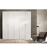 Шкаф платяной Dana Palmari P0640 цвет 0 белый 5-ти дверный с молдингами Шкаф платяной Dana Palmari P0640 цвет 0 белый 5-ти дверный с молдингами