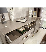 Письменный стол Dana Palmari P5900 цвет 5 бежевый двухтумбовый 