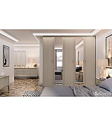 Шкаф платяной Dana Palmari P5570 цвет 5 бежевый 5-ти дверный с 2-мя зеркалами Шкаф платяной Dana Palmari P5570 цвет 5 бежевый 5-ти дверный с 2-мя зеркалами