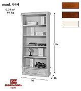 Книжный шкаф Disemobel 944 nogal-5 цвет орех 