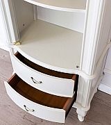 Книжный шкаф Disemobel 971 vainilla цвет белый Книжный шкаф Disemobel 971 vainilla цвет белый