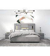 Кровать Annie Beautyson подъемный механизм, ящик для белья 180 * 200 см Кровать Annie Beautyson подъемный механизм, ящик для белья 180 * 200 см