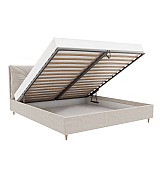 Кровать Doris Beautyson подъемный механизм, ящик для белья 160 * 200 см Кровать Doris Beautyson подъемный механизм, ящик для белья 160 * 200 см