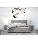 Кровать Ingrid Beautyson подъемный механизм, ящик для белья 160 * 200 см Кровать Ingrid Beautyson подъемный механизм, ящик для белья 160 * 200 см