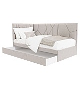 Кровать угловая Helga Beautyson с выдвижным ящиком для белья 140 * 200 см Кровать угловая Helga Beautyson с выдвижным ящиком для белья 140 * 200 см
