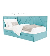 Кровать угловая Helga Beautyson с выдвижным ящиком для белья 140 * 200 см Кровать угловая Helga Beautyson с выдвижным ящиком для белья 140 * 200 см