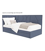 Кровать угловая Helga Beautyson с выдвижным ящиком для белья 140 * 200 см Кровать угловая Helga Beautyson с выдвижным ящиком для белья 140 * 200 см