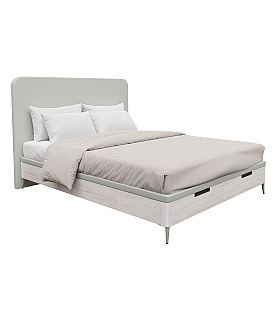 Кровать Koala Beds Nice/Dreams 160 * 200 см цвет Nordico Contorno/Ceniza Serie 2
