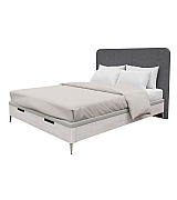 Кровать Koala Beds Nice/Dreams 160 * 200 см цвет Nordico Contorno/Monolith 97 Serie 3