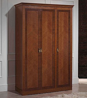 Шкаф 3-х дверный Panamar 875.003 цвет орех Шкаф 3-х дверный Panamar 875.003 цвет орех