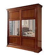 Шкаф купе 2 дверный Palazzo Ducale Prama Bakokko 71CI27AR MINI ciliegio цвет вишня