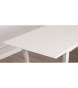 Стол обеденный Disemobel 630 vainilla цвет белый Стол обеденный Disemobel 630 vainilla цвет белый