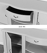 Тумба ТВ Disemobel 901 cerezo-5 цвет вишня 
