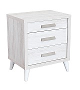 Тумба прикроватная Koala Beds Kubik 050 Nordico/Blanco цвет нордический бежевый