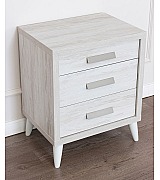 Тумба прикроватная Koala Beds Kubik 050 Nordico/Blanco цвет нордический бежевый