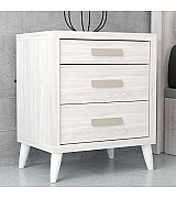 Тумба прикроватная Koala Beds Kubik 050 Nordico/Blanco цвет нордический бежевый