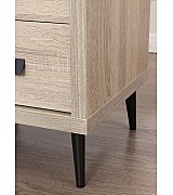 Тумба прикроватная Koala Beds Kubik 050 Roble/Antracita цвет дуб Тумба прикроватная Koala Beds Kubik 050 Roble/Antracita цвет дуб