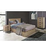 Тумба прикроватная Koala Beds Kubik 050 Roble/Antracita цвет дуб Тумба прикроватная Koala Beds Kubik 050 Roble/Antracita цвет дуб