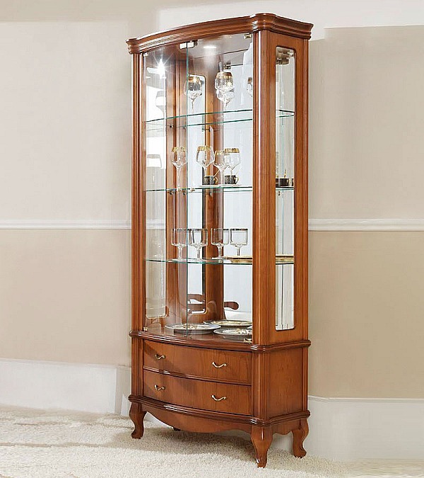 Витрина Disemobel 916 cerezo-5 цвет вишня Витрина Disemobel 916 cerezo-5 цвет вишня
