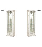 Витрина Disemobel 924 vainilla цвет белый Витрина Disemobel 924 vainilla цвет белый