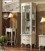 Витрина Panamar 807.001 + тумба Panamar 887.000 цвет орех, вишня Витрина Panamar 807.001 + тумба Panamar 887.000 цвет орех, вишня