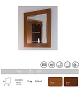 Зеркало Panamar 302.090 цвет орех nogal Зеркало Panamar 302.090 цвет орех nogal