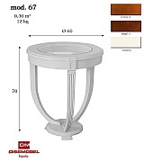 Журнальный стол Disemobel 67 Cristal cerezo-5 цвет вишня стеклянная столешница Журнальный стол Disemobel 67 Cristal cerezo-5 цвет вишня стеклянная столешница