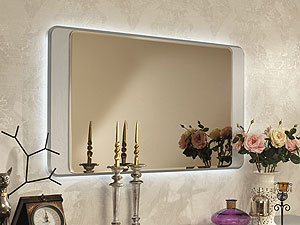 зеркало Palmari P2440 с подсветкой цвет 2 светло-серый