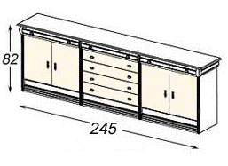 Комод Рим R39 Комод Рим R39