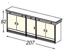 Комод Рим R40 Комод Рим R40