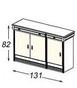 Комод Дана №43 ширина 131 см Комод Дана 43